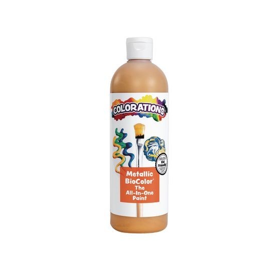 Colorations® BioColor® Paint 16oz - Metallic Gold