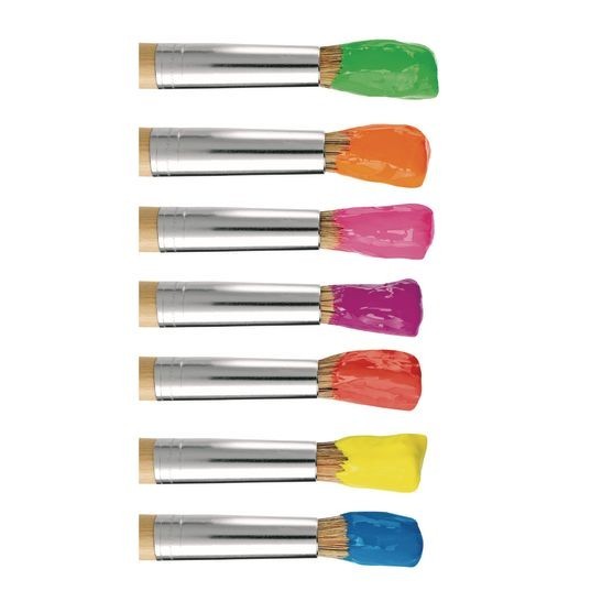 Colorations® Fluorescent Washable Tempera Paint 16oz - Yellow