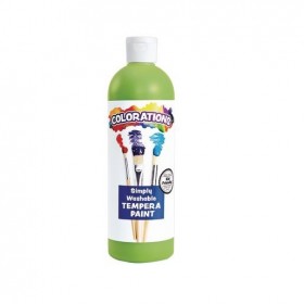 Colorations® Washable Tempera Paint 16oz - Apple Green