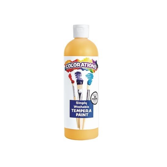 Colorations® Washable Tempera Paint 16oz - Gold