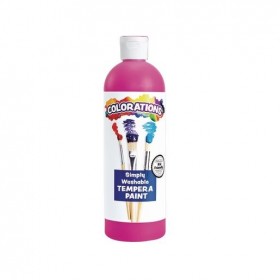 Colorations® Washable Tempera Paint 16oz - Magenta