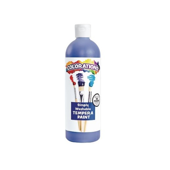 Colorations® Washable Tempera Paint 16oz - Periwinkle