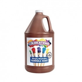 Colorations® Washable Tempera Paint Gallon - Brown