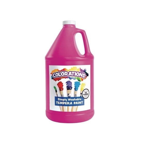 Colorations® Washable Tempera Paint Gallon - Magenta