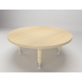 Tots Round Table with Height Adjustable Legs