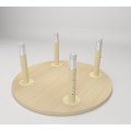 Tots Round Table with Height Adjustable Legs