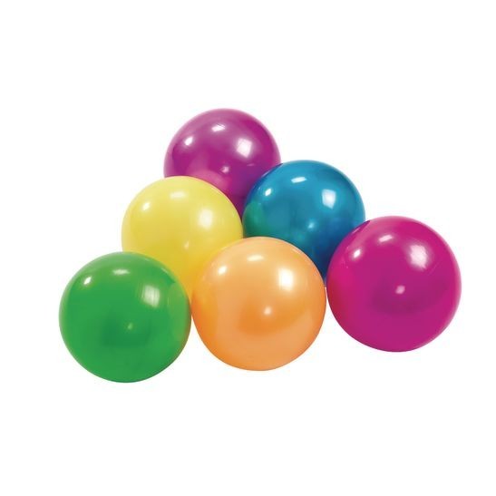High-Bounce Play Balls - Set of 6