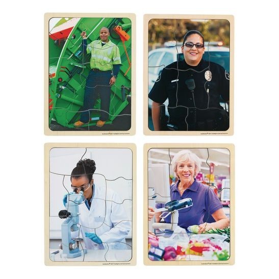 Career Puzzles - Set of 12