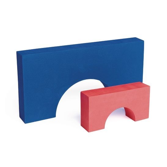 Foam Unit Floor Blocks - 126 Pieces