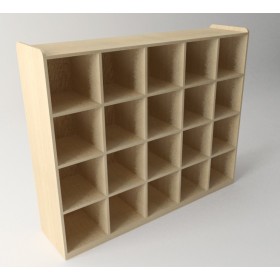 20-Cubby Holes