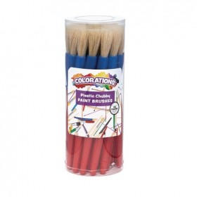 Colorations® Plastic Handle Brushes Set of 30