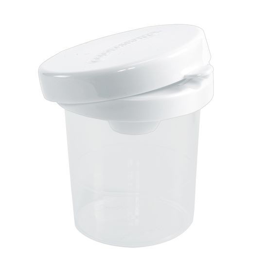 Colorations® No-Spill White Lid Paint Cups - Set of 10