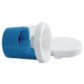 Colorations® No-Spill White Lid Paint Cups - Set of 10