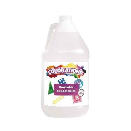 Colorations® Washable Clear Glue Gallon