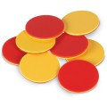 2-Color Yellow & Red Counters - Set of 200