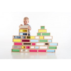 Rainbow Bricks Set of 36