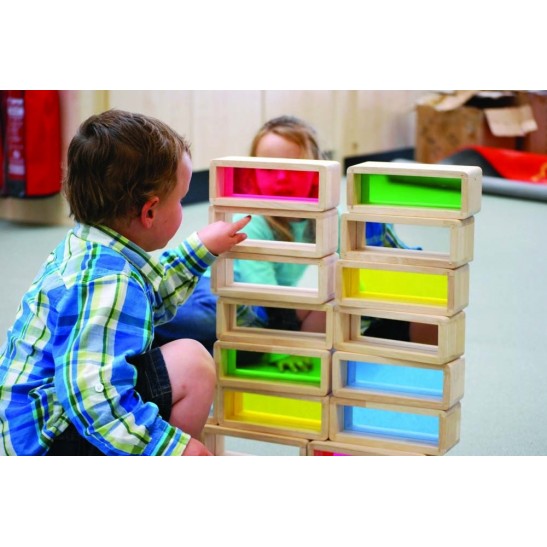 Rainbow Bricks Set of 36