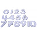Mirror Numbers Pack of 10 Large 168mm