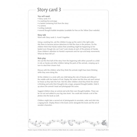 Handa’s Surprise - Story Talk Cards Set