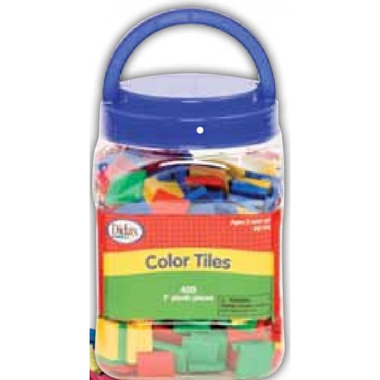 Color Tiles 1"- 400 pieces