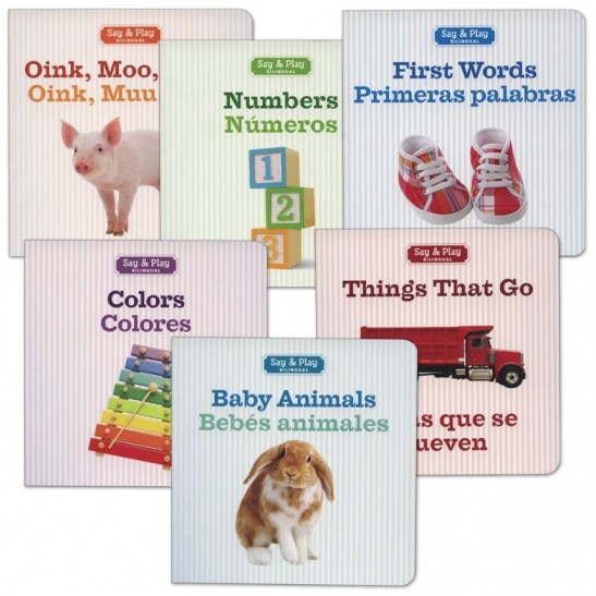 Say and Play Board Book Set of 6