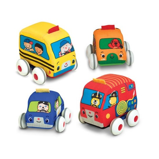 Pull Back Vehicles Set of 4