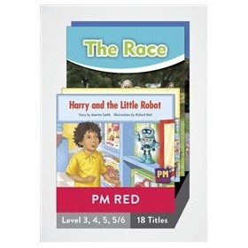 PM Stars Readers - Red Level 3-6 - Pack of 18