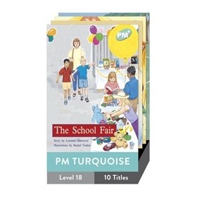 PM Plus Readers - Turquoise Level 18 - Pack of 10