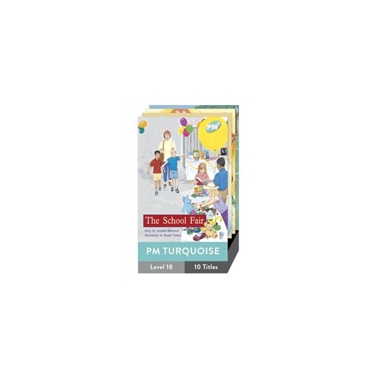PM Plus Readers - Turquoise Level 18 - Pack of 10