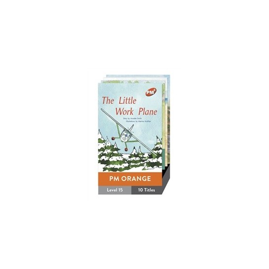 PM Plus Readers -  Orange Level 15 - Pack of 10