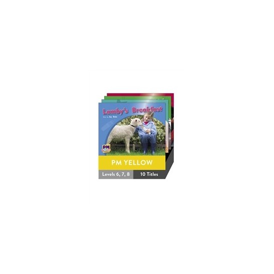 PM Photo Stories Readers - Yellow Level 6-8 - Pack of 10