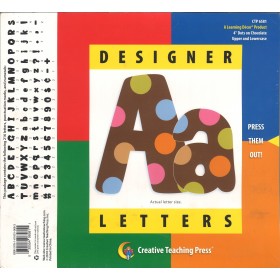Dots On Chocolate Designer Letter