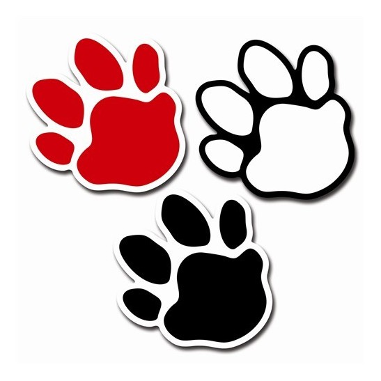 Paw Prints Designer Cut-Outs