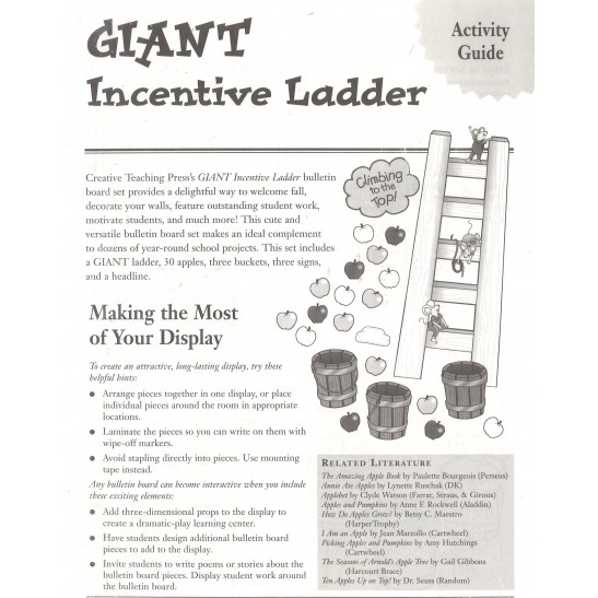 Giant Ladder Bulletin Board