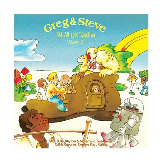 Greg & Steve - We All Live Together CD Vol. 3