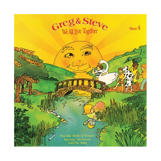 Greg & Steve - We All Live Together CD Vol. 4