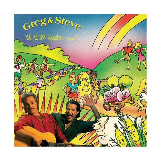 Greg & Steve - We All Live Together CD Vol. 5