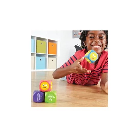 Soft Foam Emoji Cubes