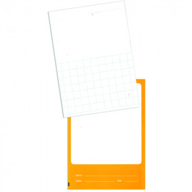 LEA Writing Book - 20mm Square (Orange)