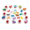 Colorations® Easy-Grip Stampers, Animals - Set of 14