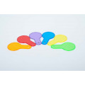 Translucent Colour Paddle Set - Pk6