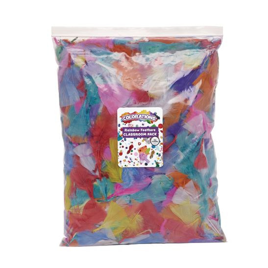 COL-Rainbow Feathers 4 OZ