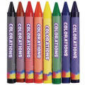 Colorations® Large Crayons - 8 Colors, Set of 400
