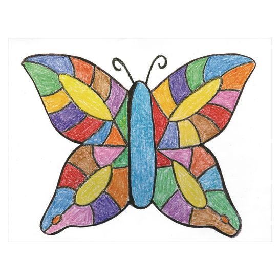 Colorations® Large Crayons - 8 Colors, Set of 400