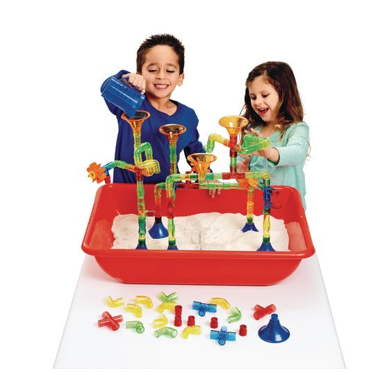 Excellerations® Water Flow & Play Building Set - 105 Pieces