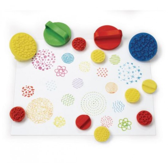 Colorations® Finger and Palm Stampers - Set of 12