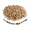 Colorations® WOODEN BEADS & LACE
