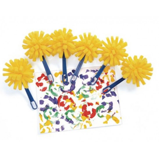 Colorations® Sponge Paint Wands Set of 6