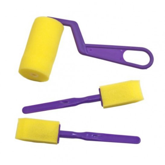 Colorations® Sponge Paint Wands - Set of 3