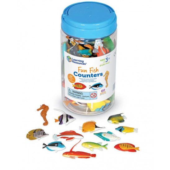Fun Fish Counters Set/60